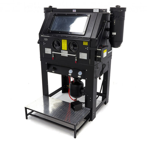 Pieskovacia kabína - box s vákuom a 2 odsávačmi SBC 990