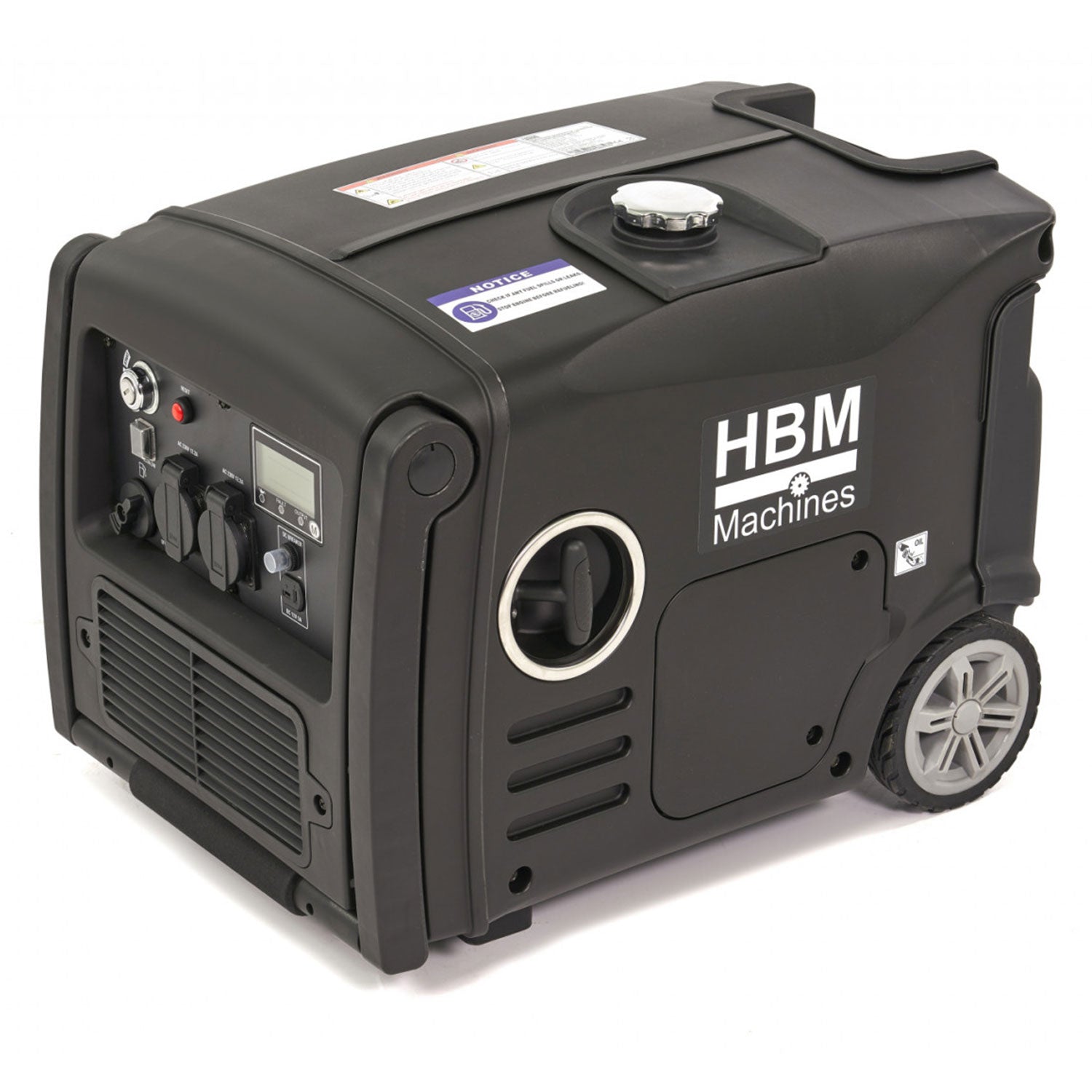 Invertorový benzínový generátor - elektrocentrála 3,2kW HBM