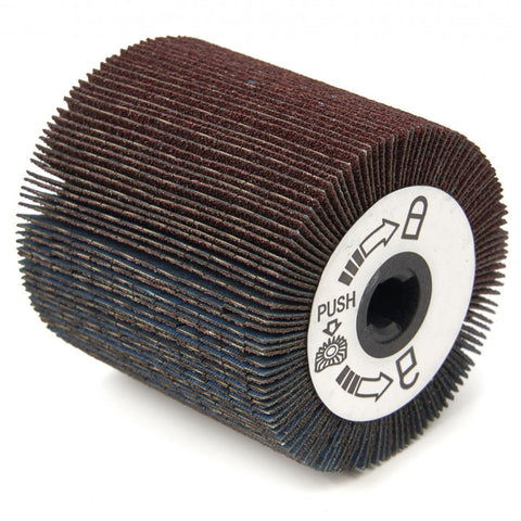 Široký brúsny valec na saténovanie – HBM