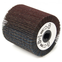 Široký satinovací brúsny valec HBM