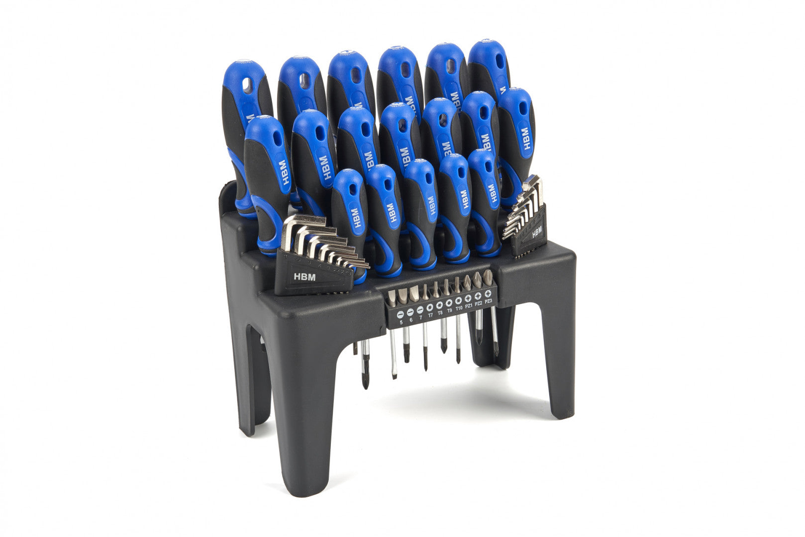 Sada 44ks torx, imbus, plochých a krížových skrutkovačov HBM Machines Holandsko