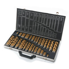 Sada 230 vrtákov HSS-TiN HBM