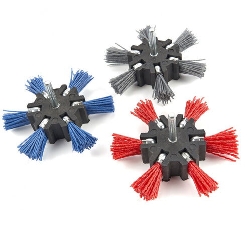 Nylonová kefa - kotúč 100mm, zrnitosť K180 HBM