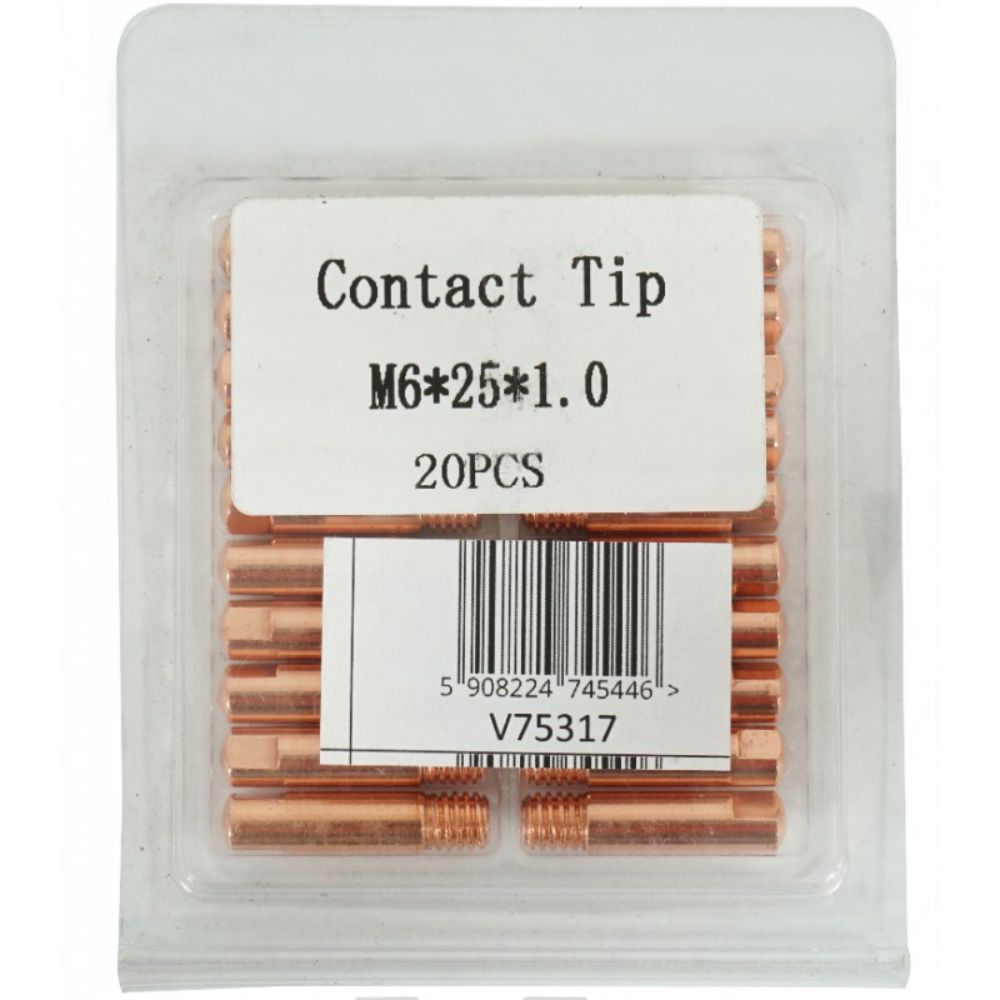 Kontaktná špička M6 závit 1,0 MB15 MIG