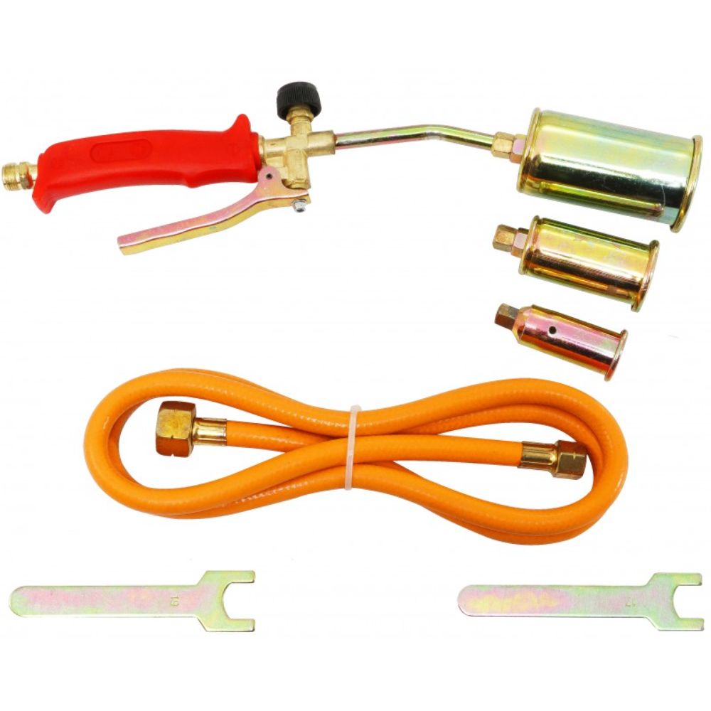 Plynový horák s 3 koncovkami, 25mm 35mm 60 mm