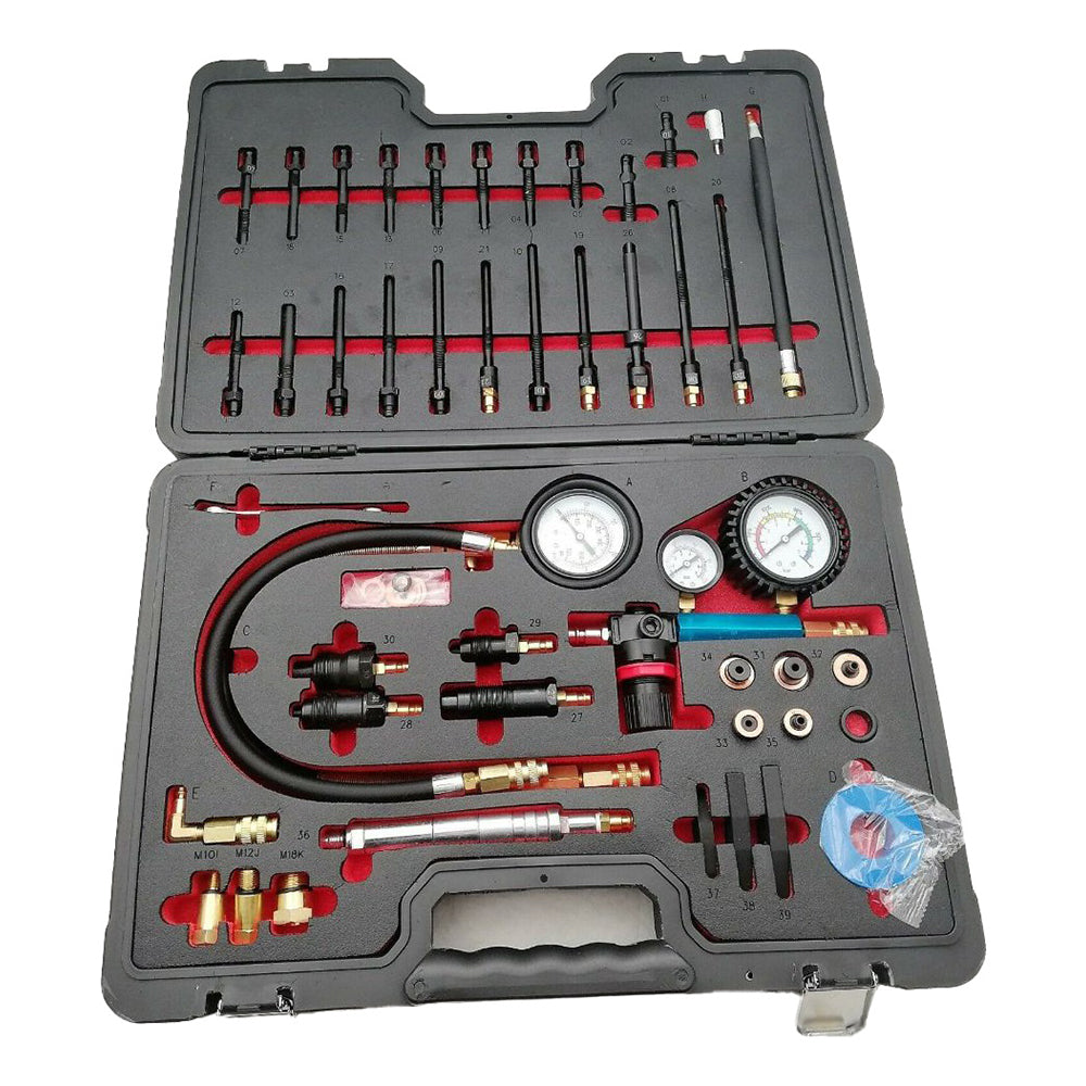 Sada na testovanie kompresie a straty tlaku pre benzín/diesel