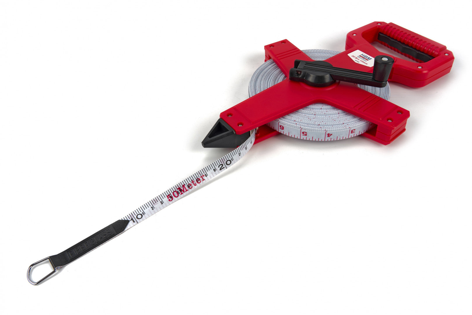 Meracie pásmo zo sklenného vlákna s držadlom 50m x 13mm HBM