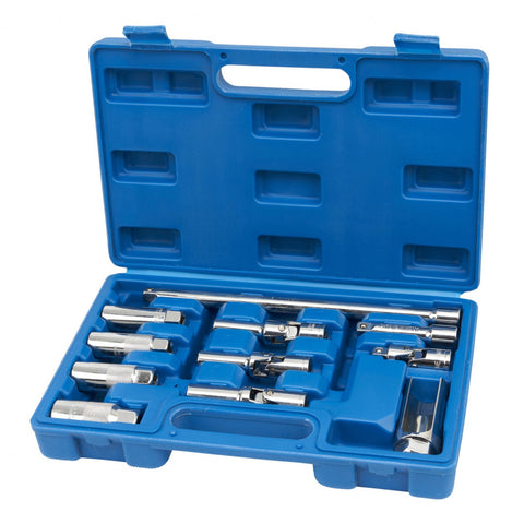 Súprava hlavíc na sviečky 3/8 11 kusov hbm machines holandsko