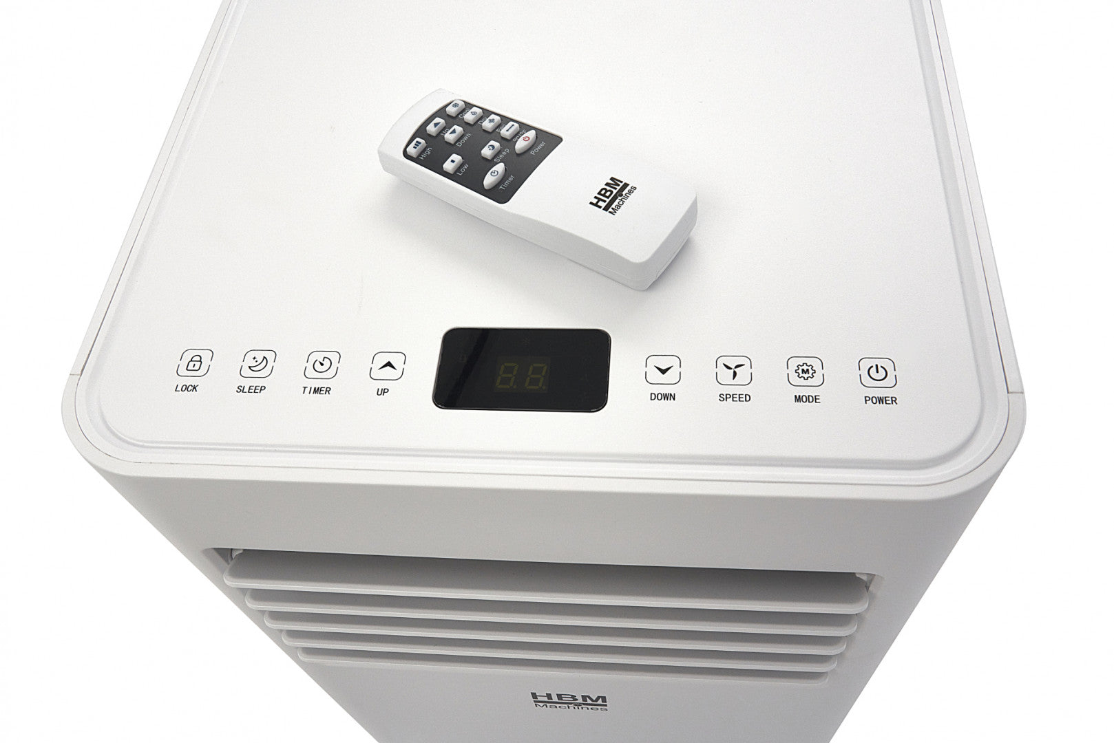 Kompaktná mobilná klimatizácia 2050W, 27m2 HBM