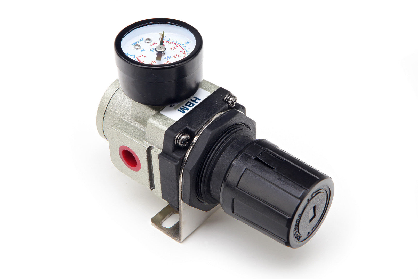 Regulátor tlaku 1/4'' s manometrom HBM