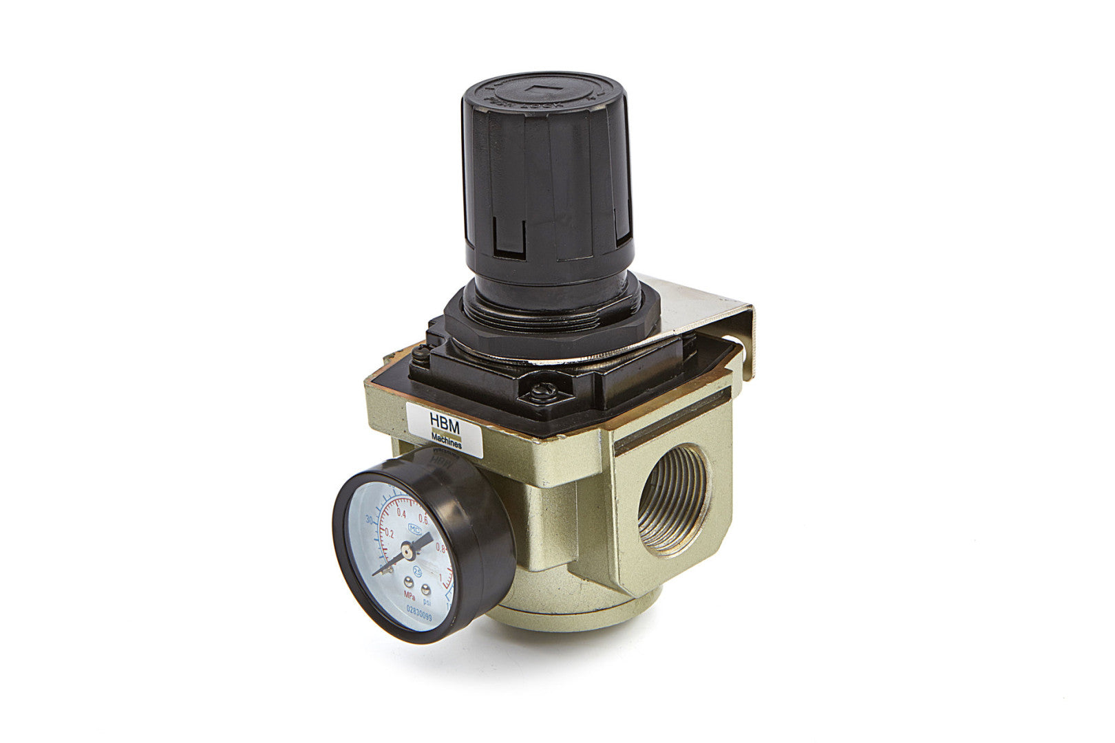 Regulátor tlaku 1/4'' s manometrom HBM