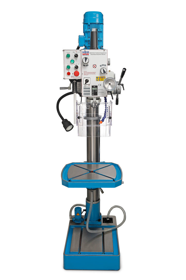 Stĺpová vŕtačka 40 mm s prevodovkou Deluxe, 380 V