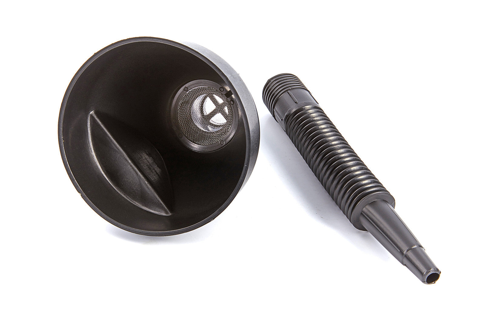 Plastový flexibilný lievik so sitkom 140mm HBM