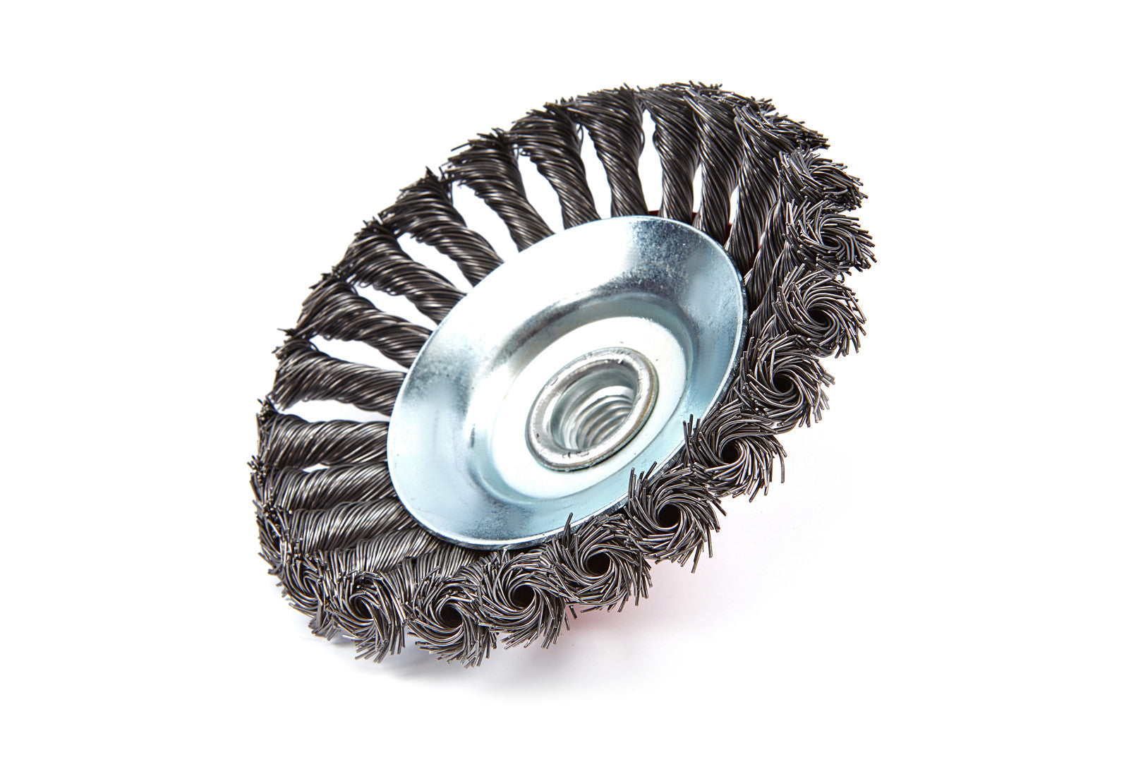 Zkrútená drôtená kefa pre uhlovú brúsku 115 mm hbm