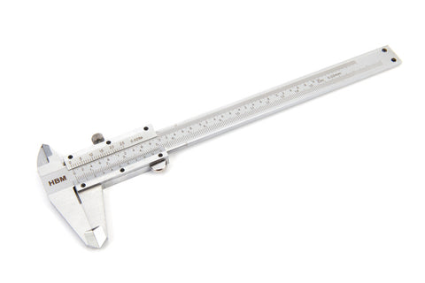 Posuvné meradlo - šublera, 150mm, presnosť 0,02mm HBM