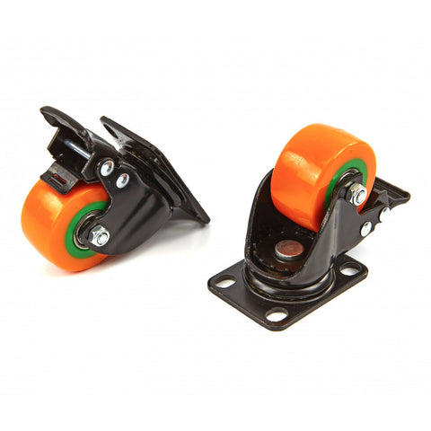 Otočné koliesko 50mm s brzdou 100kg HBM