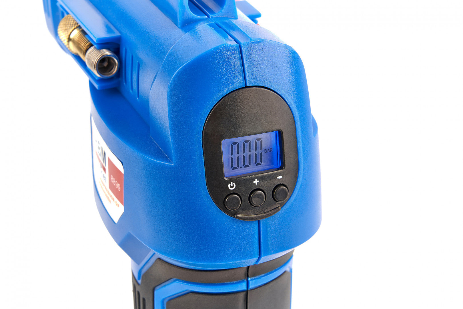 Kompresor na hustenie pneumatík s LED osvetlením a akumulátorom 18 V