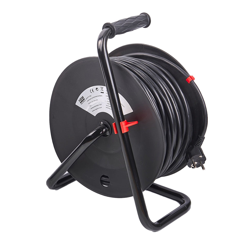 Bubnový predlžovací kábel - bubnová predlžovačka 3 x 1,5mm, 50m