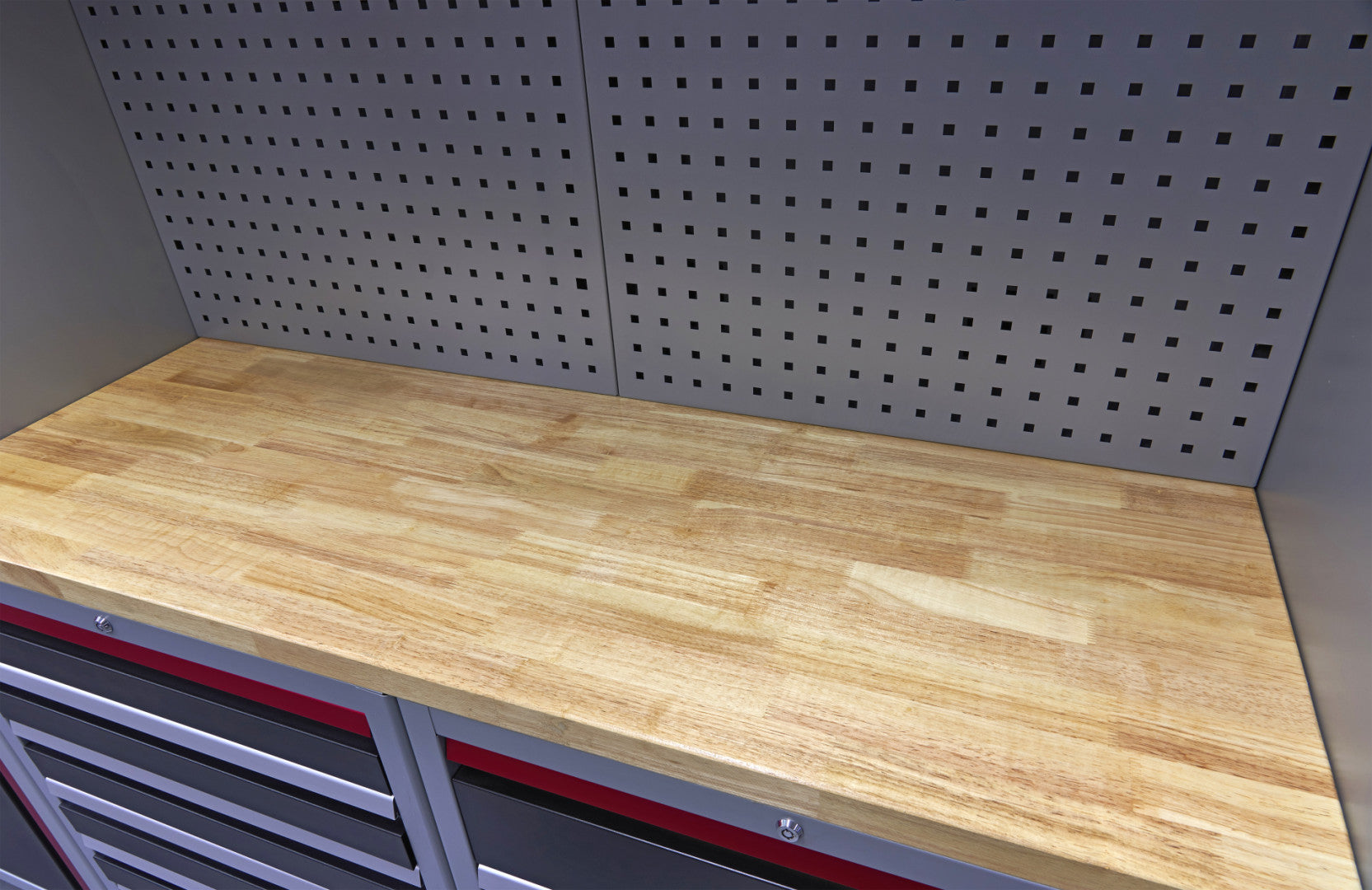 Zostava profesionálneho dielenského nábytku sada 9 dielov 263 × 51 × 204cm HBM