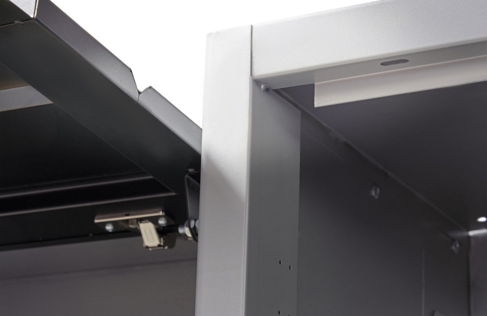 Zostava profesionálneho dielenského nábytku sada 9 dielov 263 × 51 × 204cm HBM