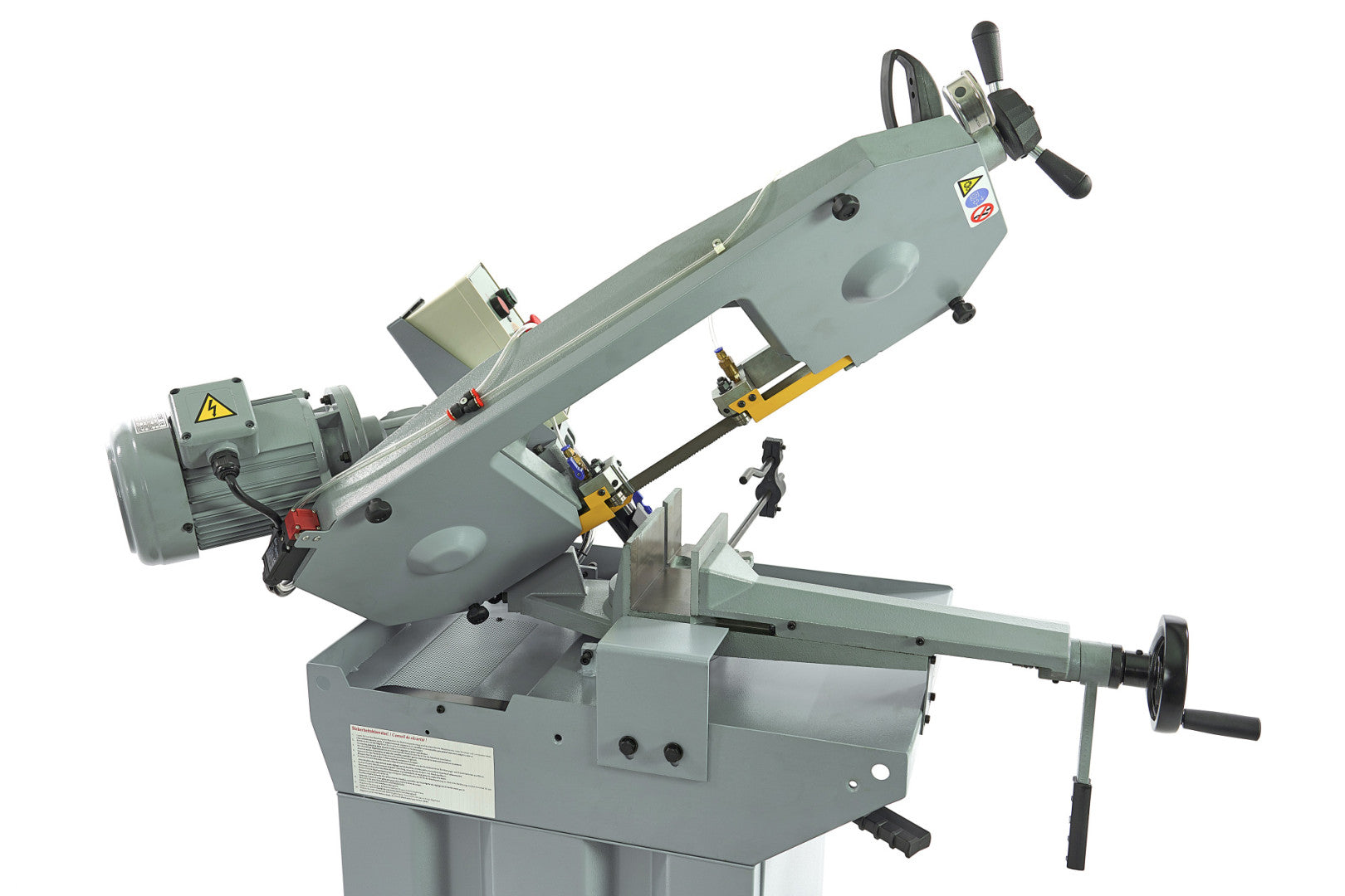 Horizontálna pásová píla na kov, profesionálna HBM 210 380V