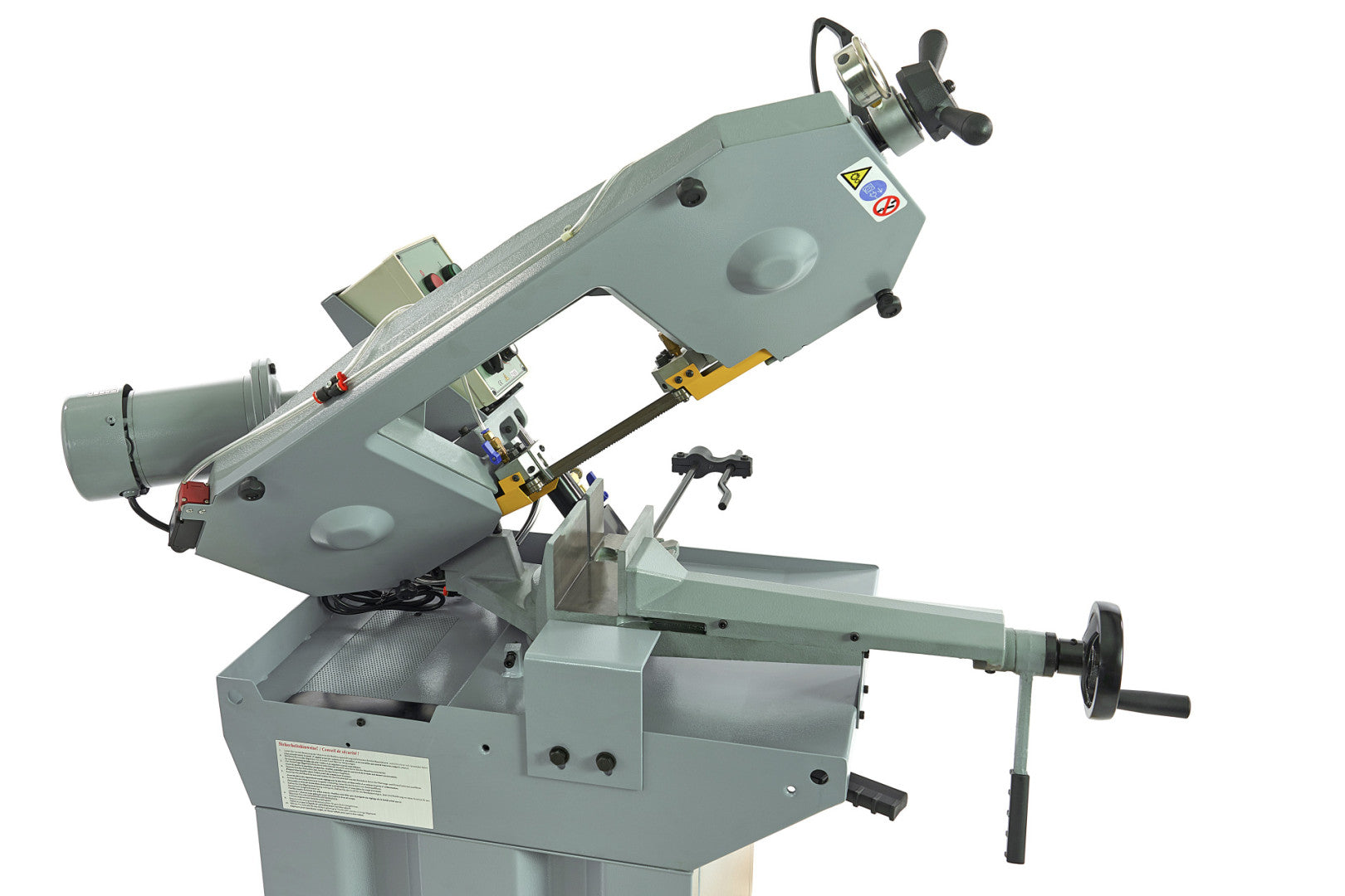 Horizontálna pásová píla na kov, profesionálna HBM 210 230V