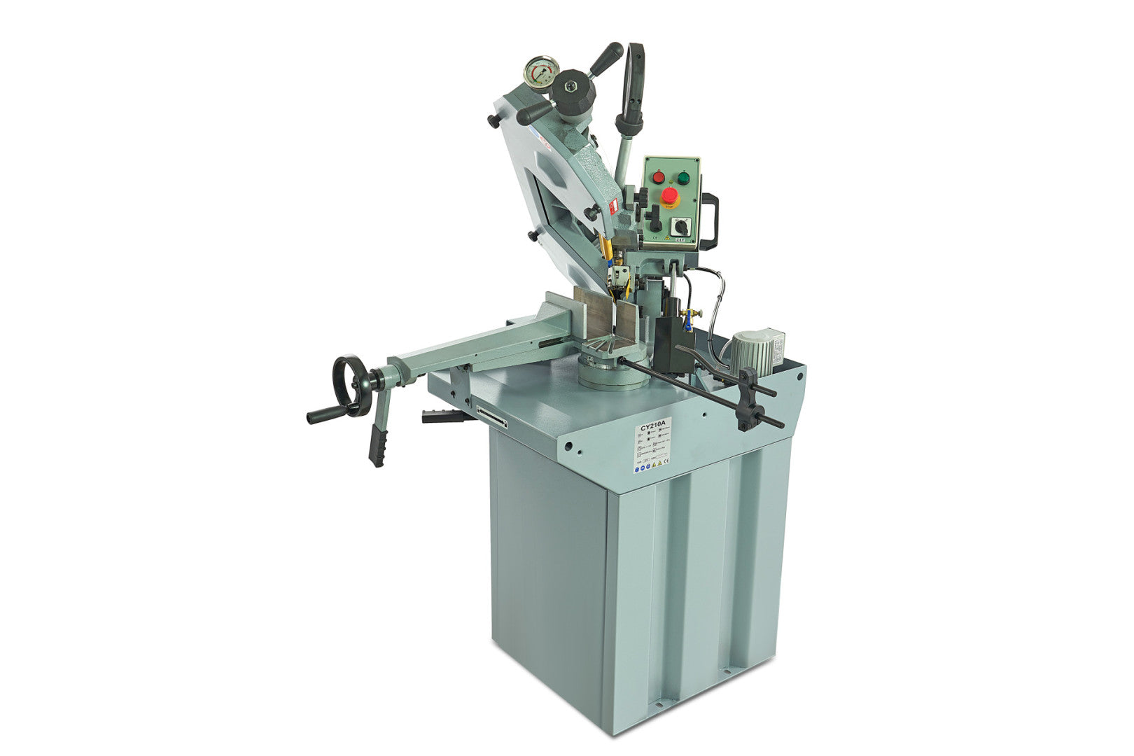 Horizontálna pásová píla na kov, profesionálna HBM 210 230V