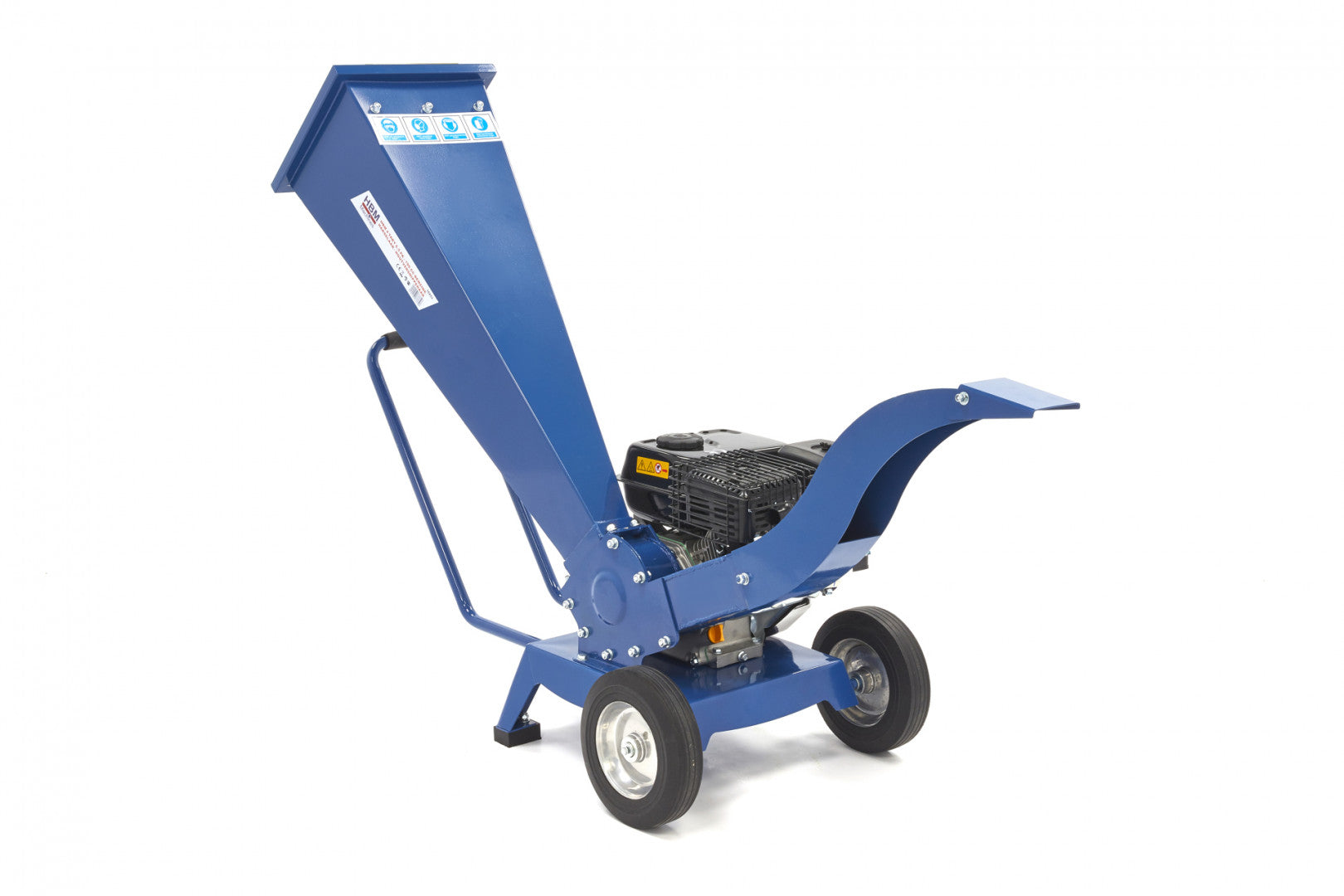 Benzínový motorový drvič - štiepkovač konárov 6,6hp, 196cm3 HBM