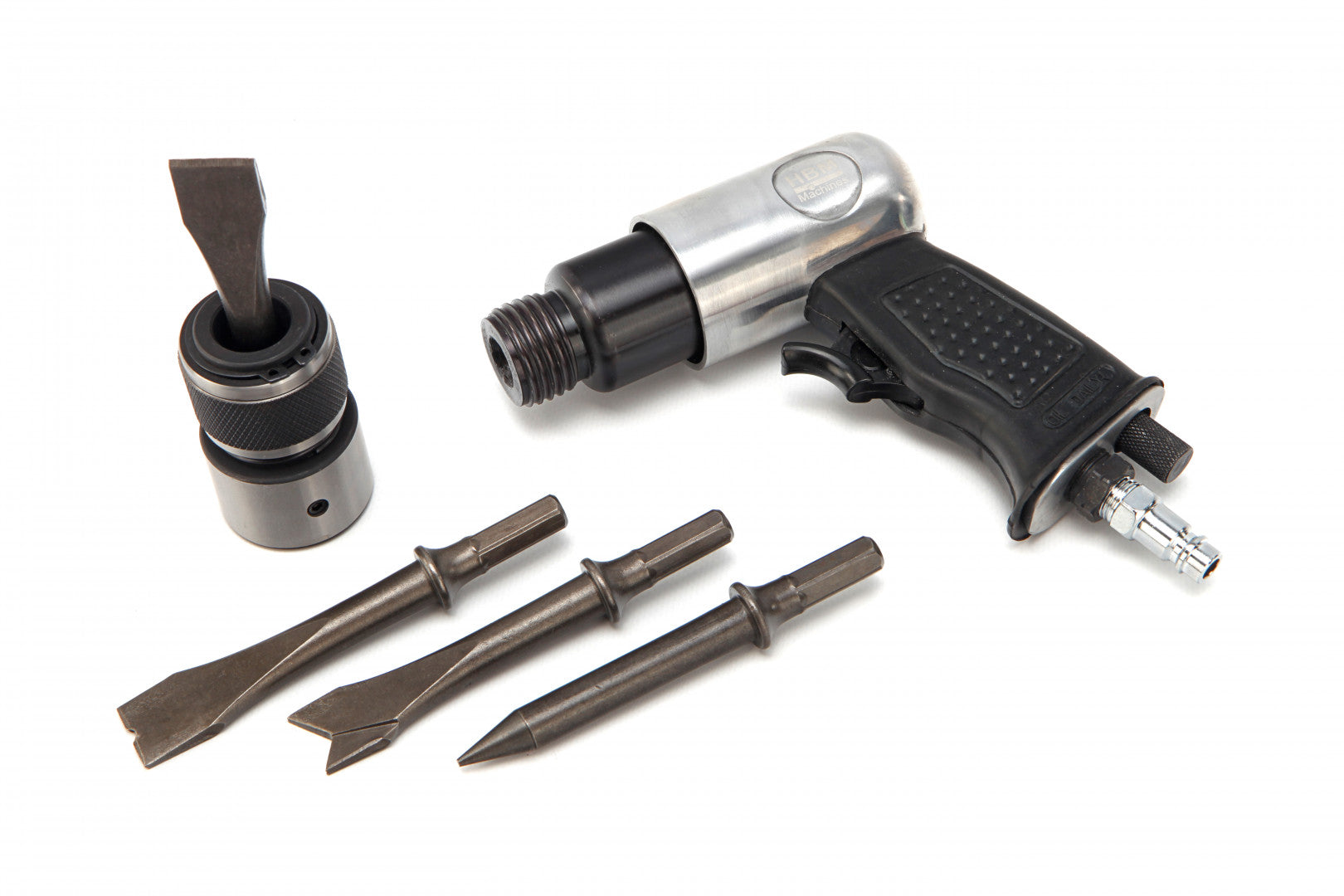 Sada pneumatického kladiva so sekáčmi 4500rpm, 4ks sekáčov HBM Machines Holandsko