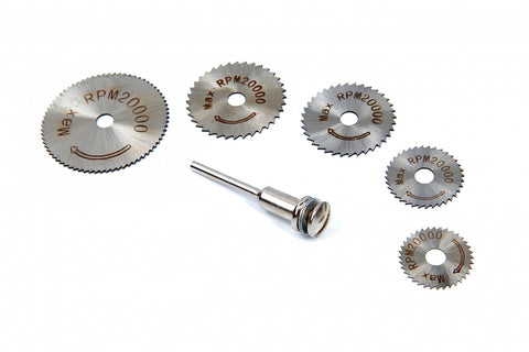 Sada listov na pílu 22,5-45 mm pre biax 6 kusov hbm