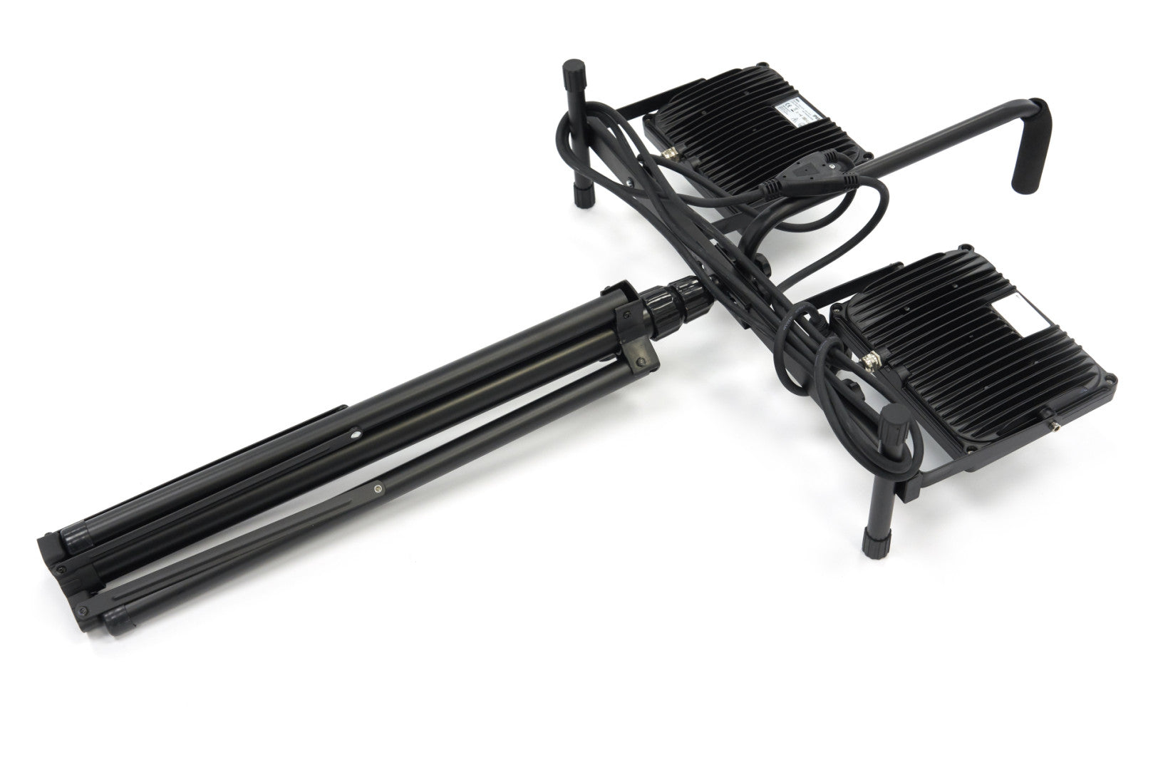 LED lampa so statívom - 2 × 50W, 2 × 4000lm