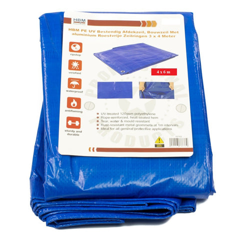 Krycia plachta - nepremokavá a UV odolná 4 x 6m