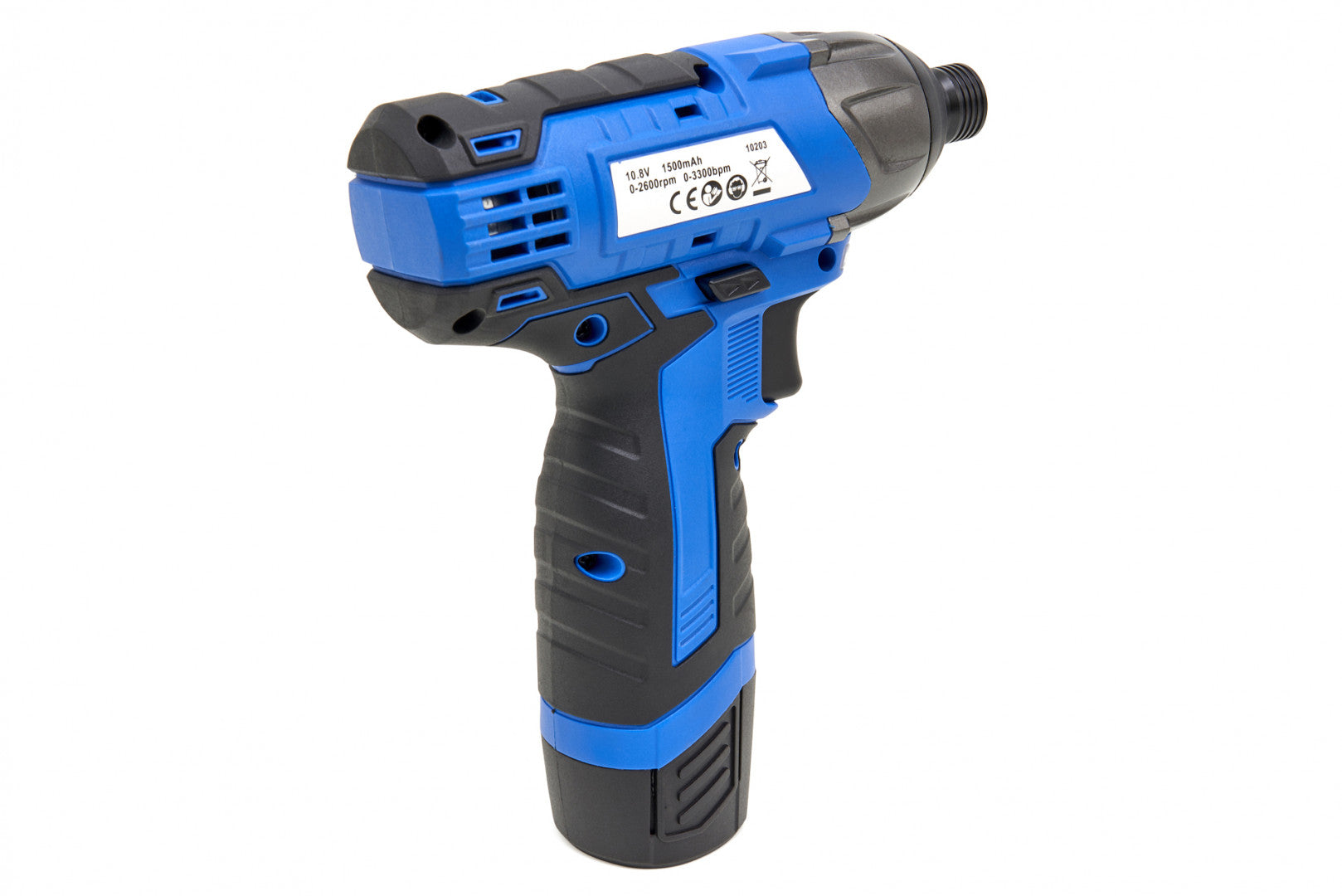 Akumulátorový uťahovák 1/4'' hex šesťhran, 90Nm, 2 akumulátory 10,8V, 1500mAh HBM