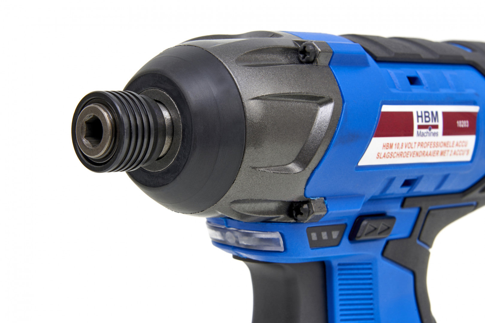 Akumulátorový uťahovák 1/4'' hex šesťhran, 90Nm, 2 akumulátory 10,8V, 1500mAh HBM