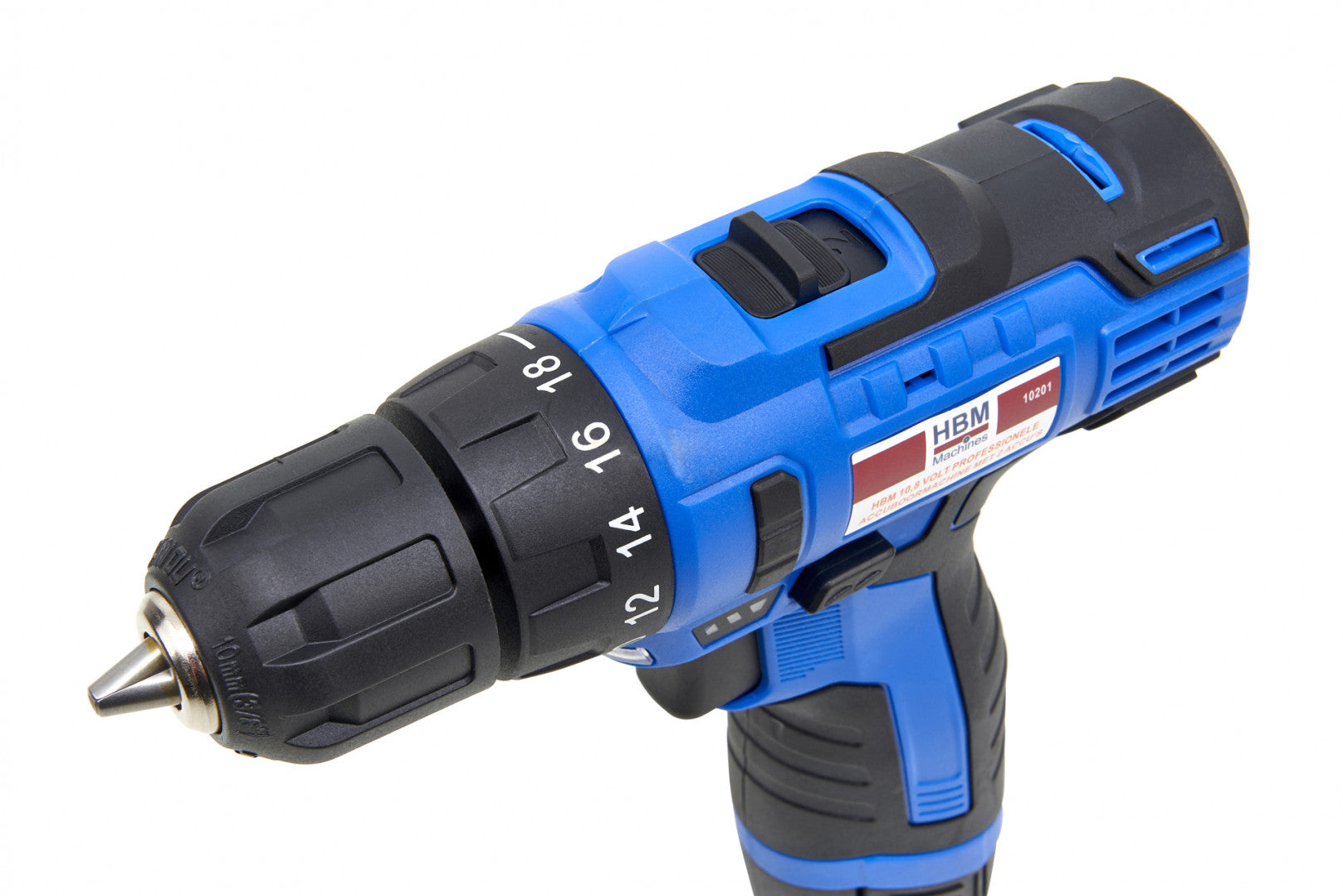 Akumulátorová vŕtačka - skrutkovač 28Nm, 2 akumulátory 10,8V 1500mAh HBM