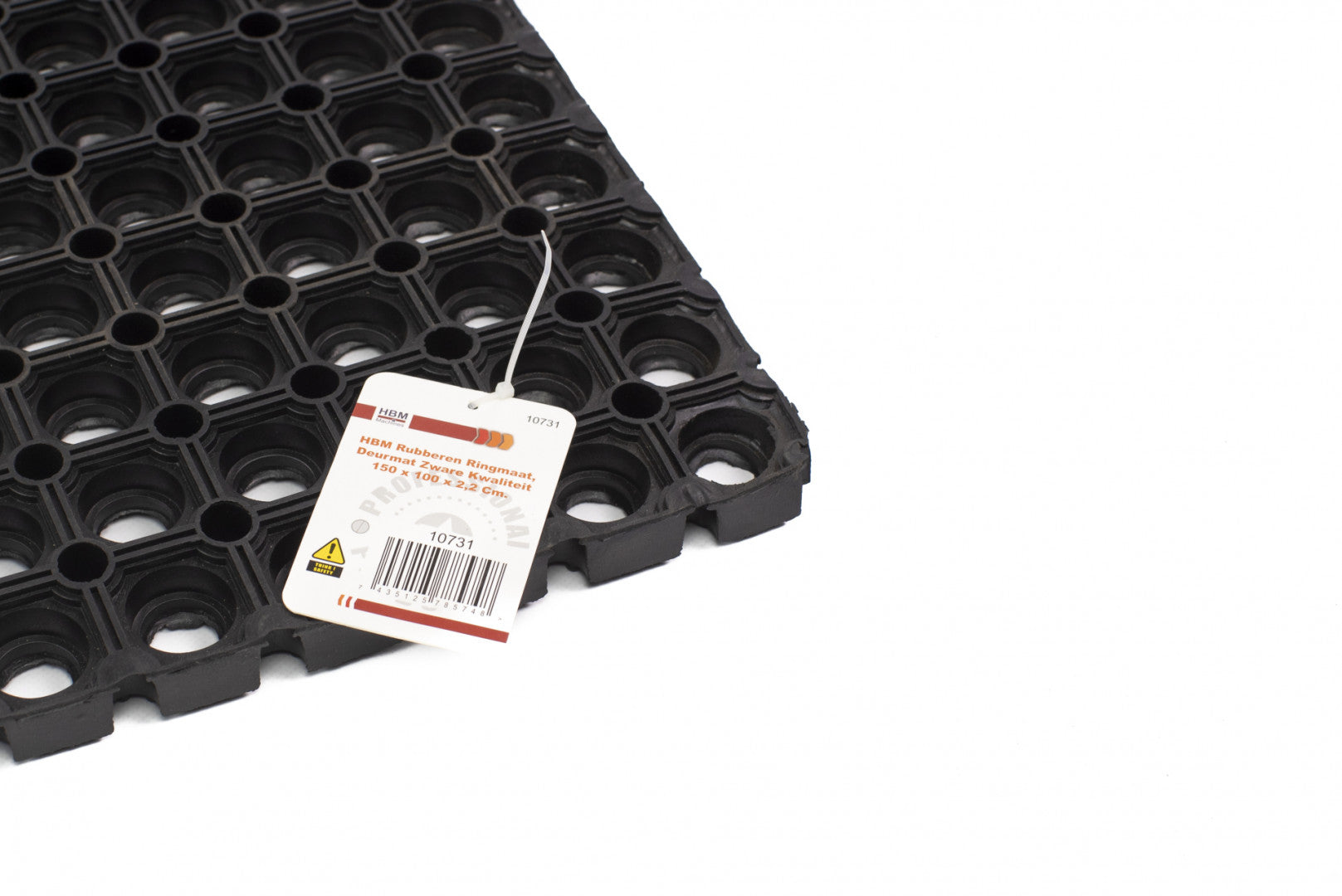 Protišmyková gumená podložka 150 x 100 x 2,2cm HBM