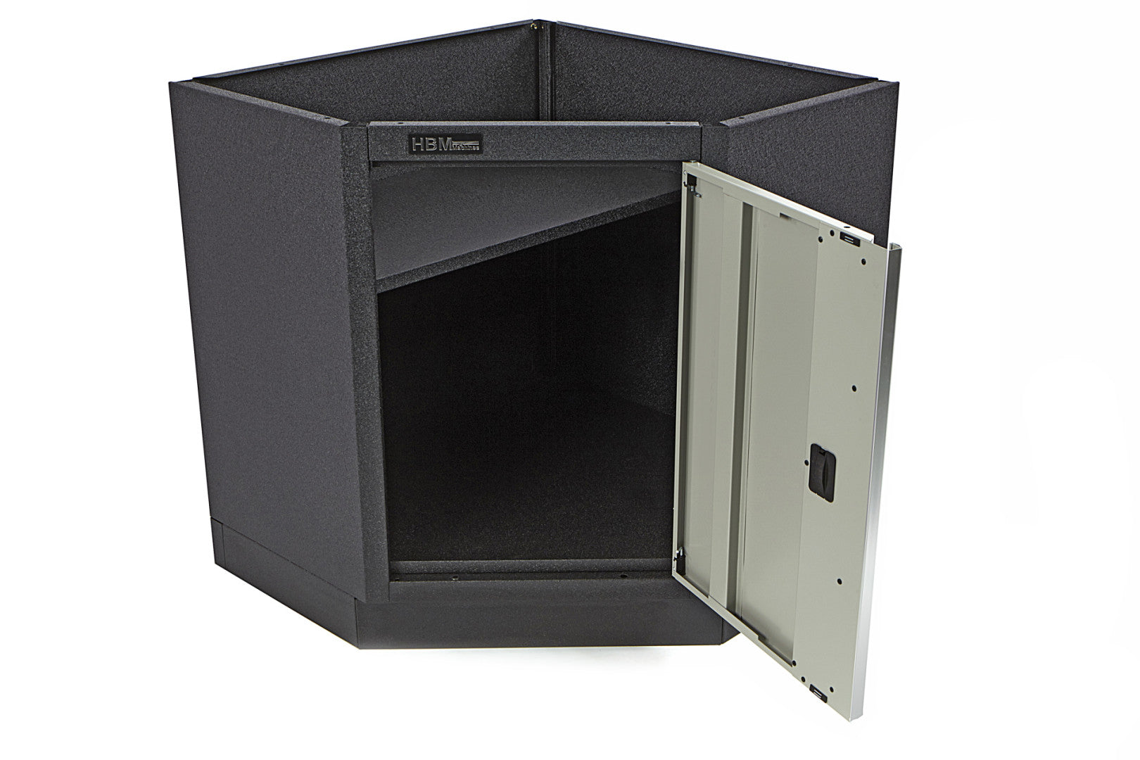 Rohová dielenská skrinka HBM