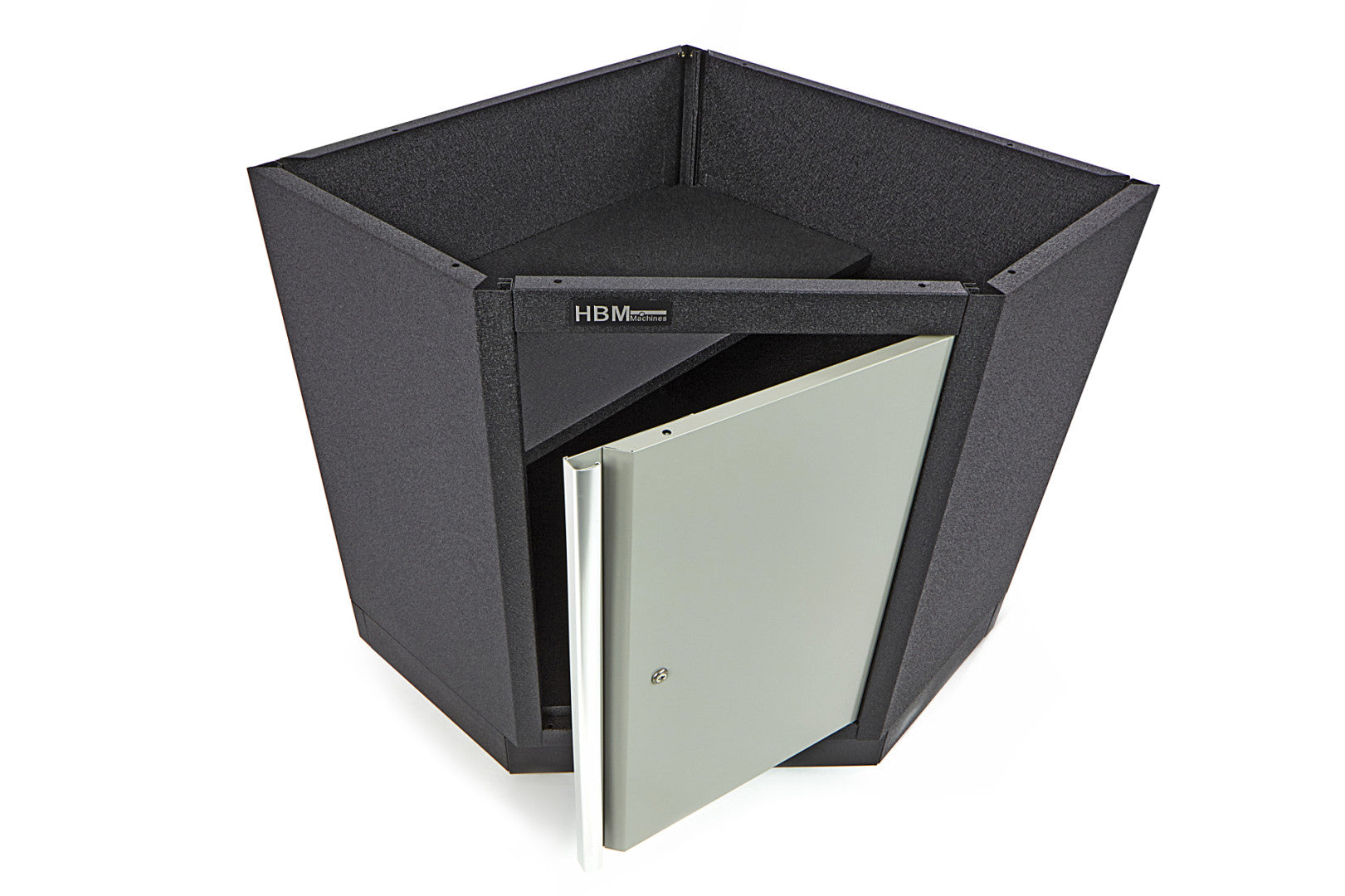 Rohová dielenská skrinka HBM