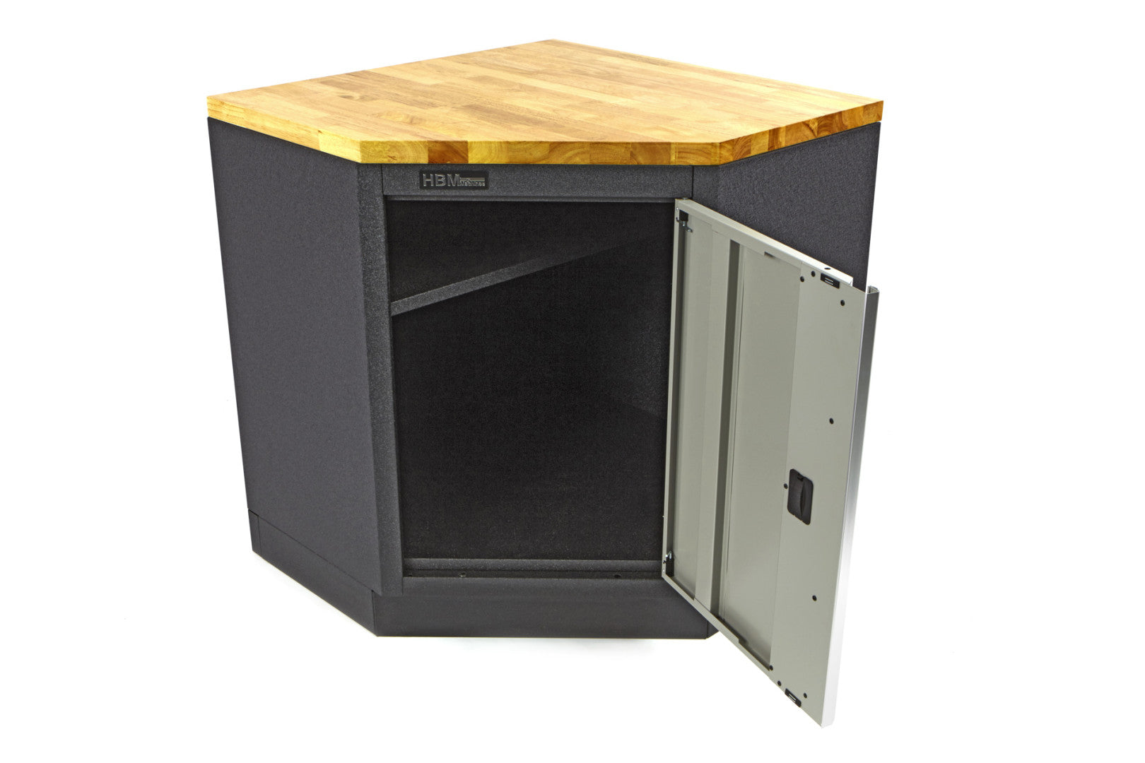 Rohová dielenská skrinka HBM