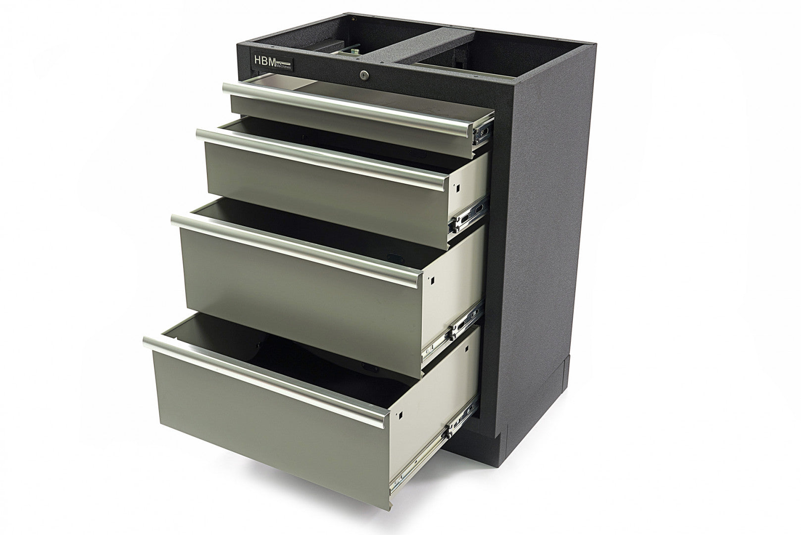 Dielenská skrinka na náradie, 4 zásuvky HBM