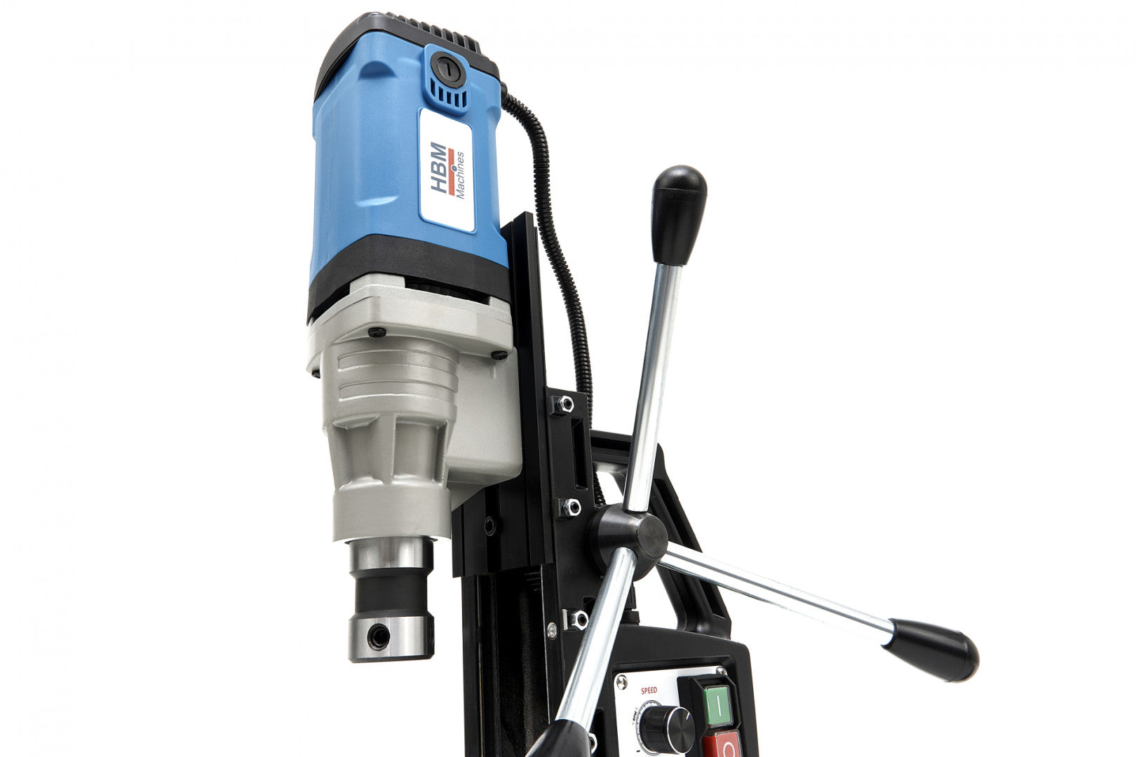 Magnetická vŕtačka 50mm s reguláciou otáčok HBM