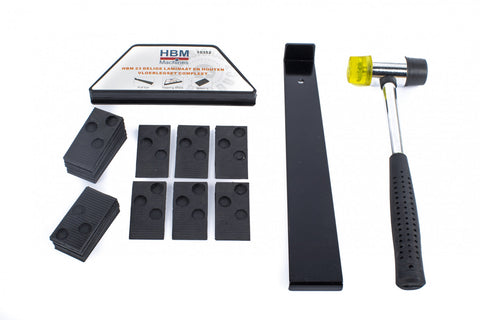Súprava na montáž a upevnenie laminátovej a drevenej podlahy 23 kusov hbm machines holandsko