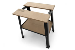 Pracovný stôl - stojan s nastaviteľnou doskou z MDF 815mm HBM