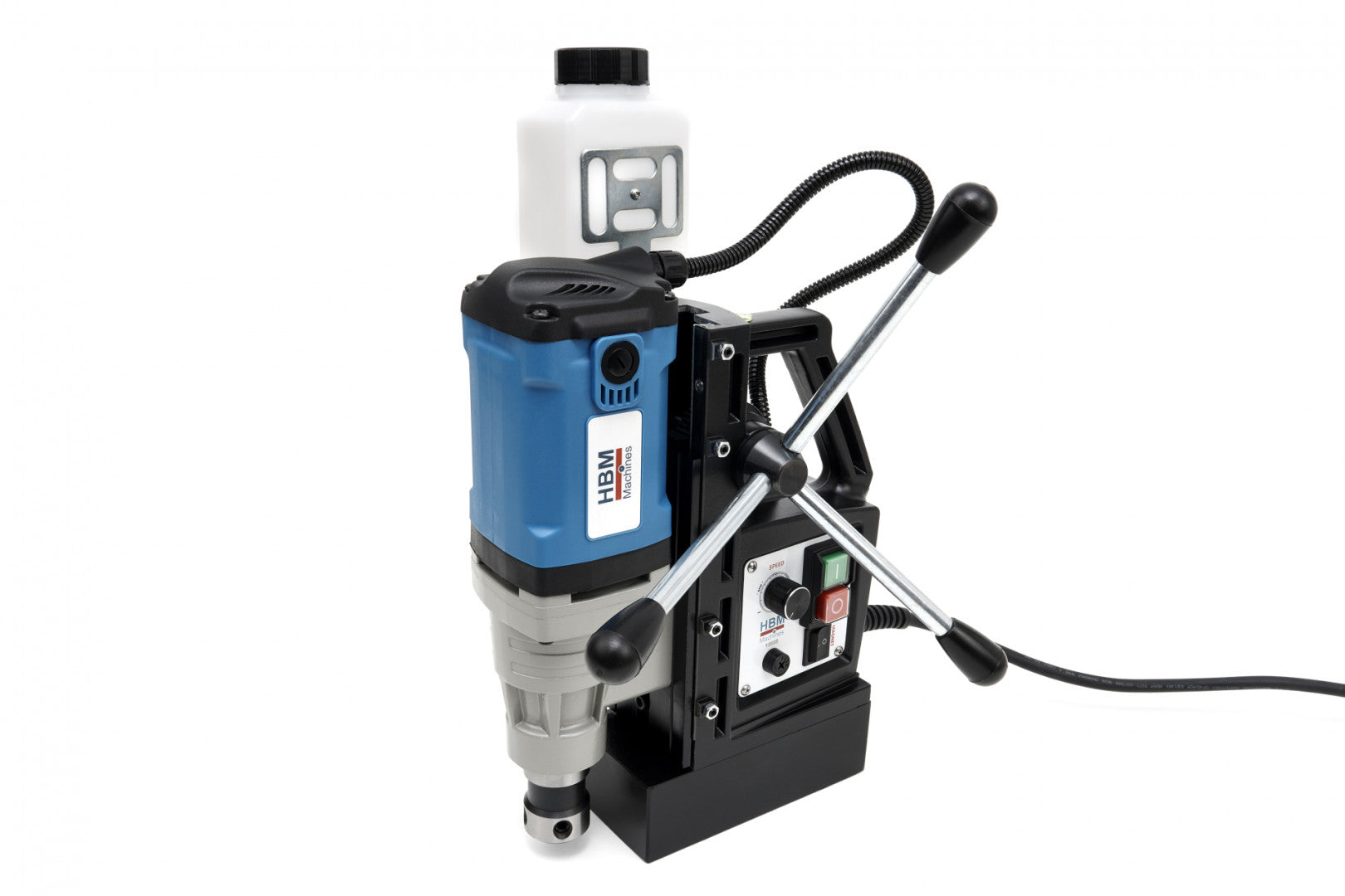 Magnetická vŕtačka 35mm s reguláciou otáčok HBM