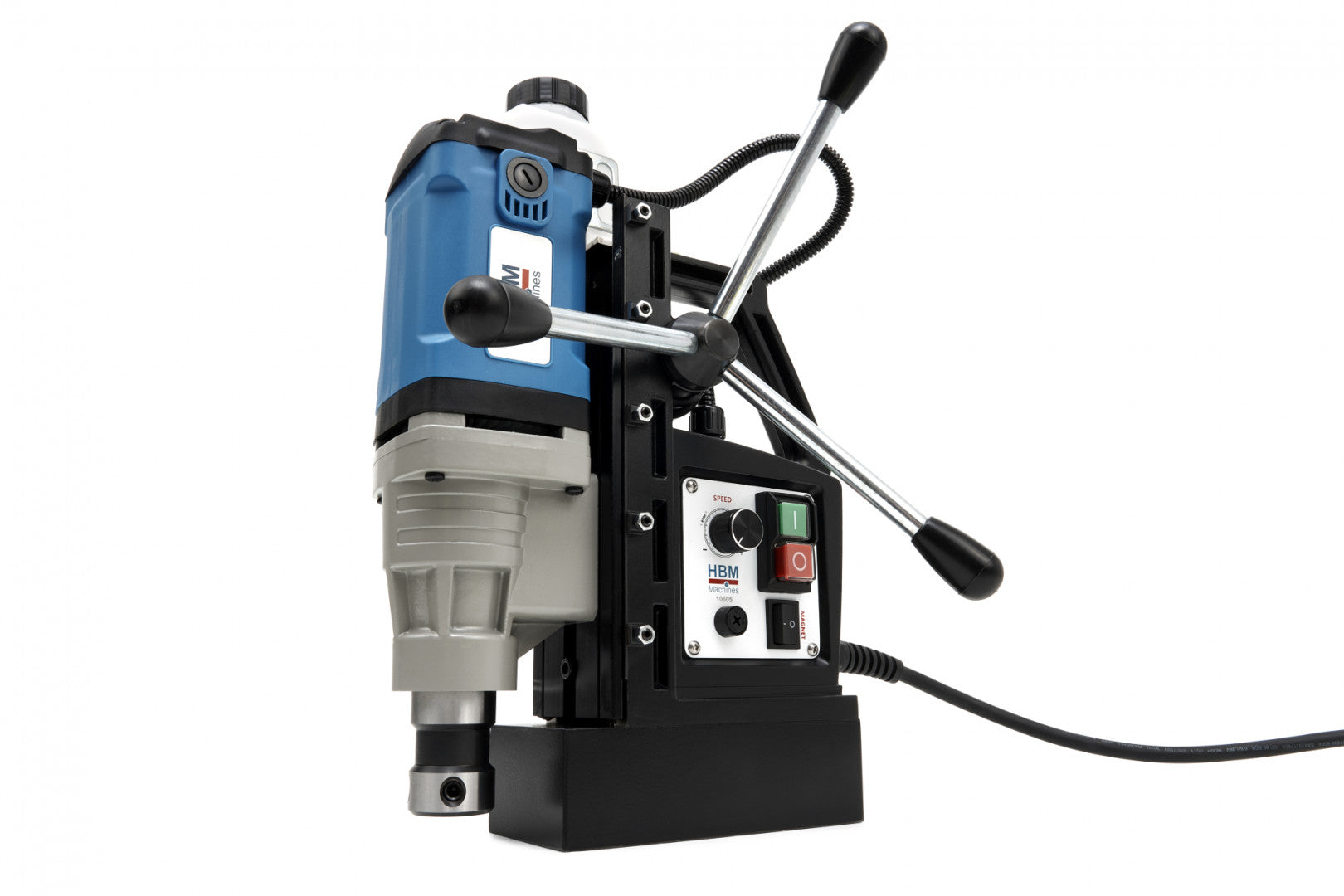 Magnetická vŕtačka 35mm s reguláciou otáčok HBM