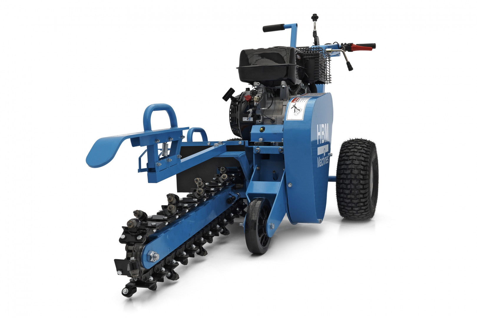 Stroj na kopanie rýh, motor hyundai 420 cm³, 4-takt, 15 hp hbm