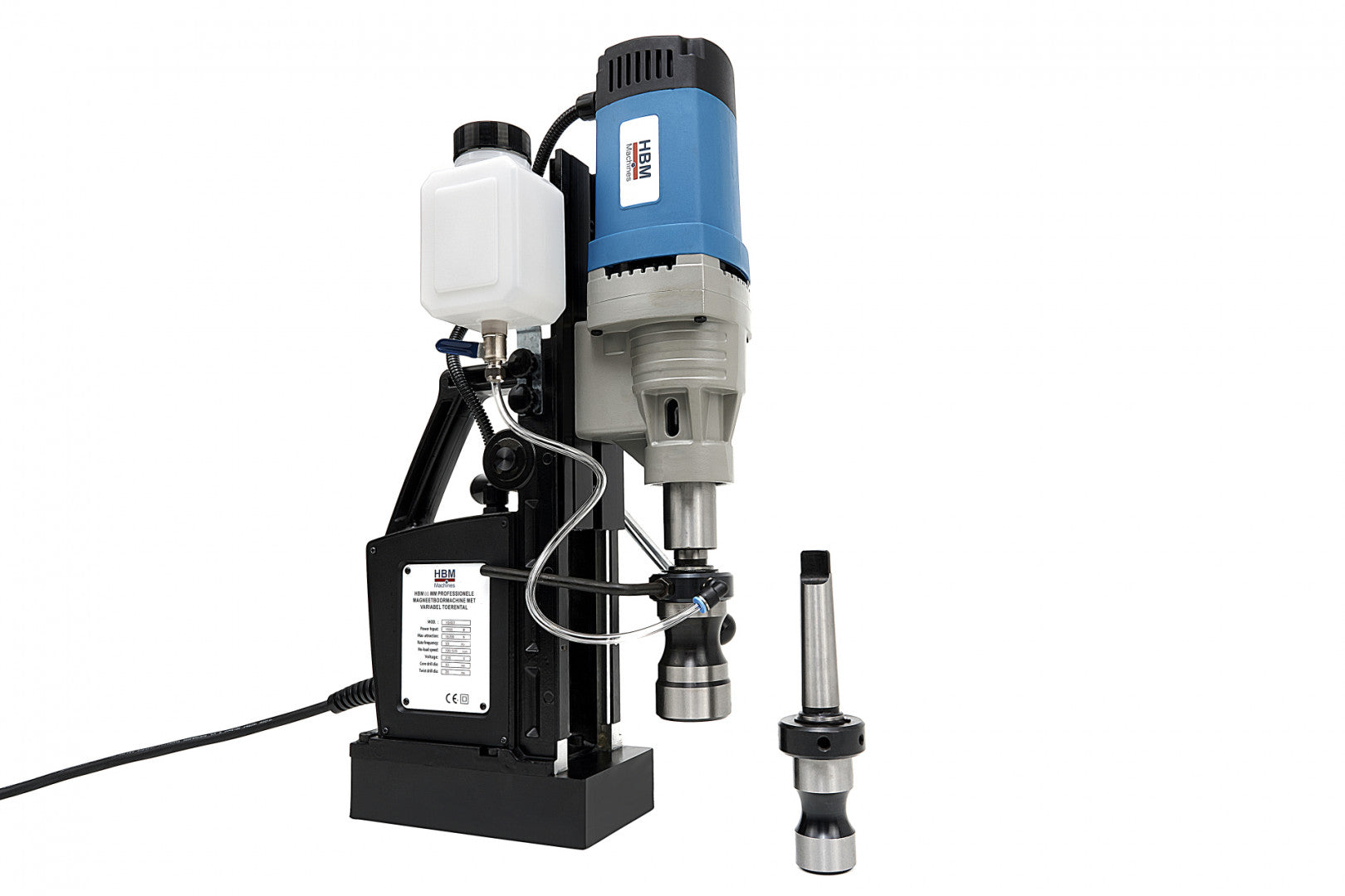 Magnetická vŕtačka 80mm s reguláciou otáčok HBM