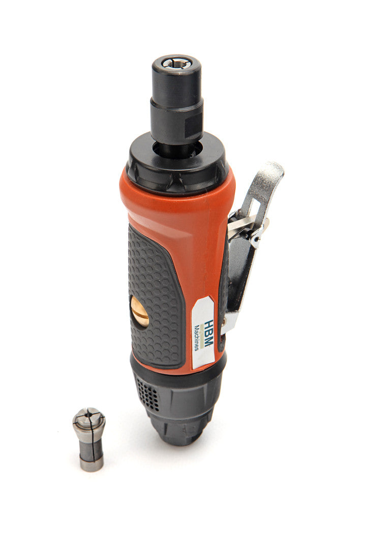 Pneumatická priama brúska s nastaviteľnými otáčkami HBM