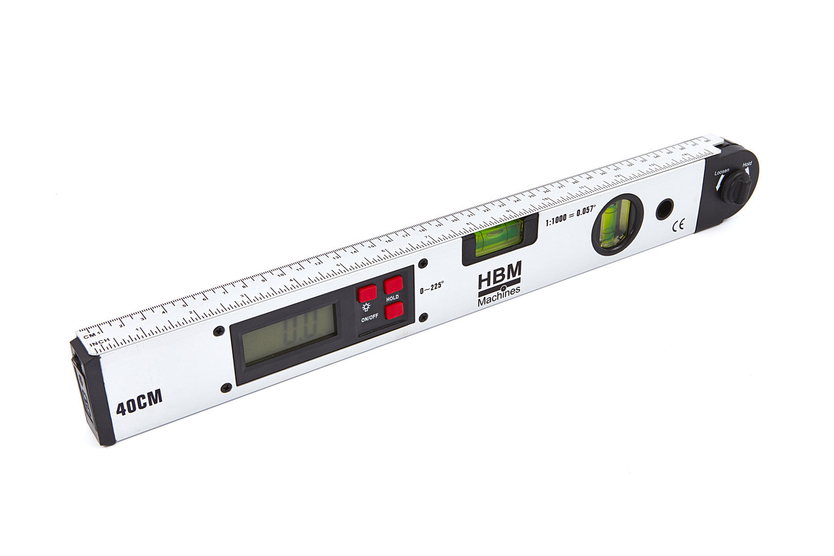 Vodováha s uhlomerom 400 mm hbm