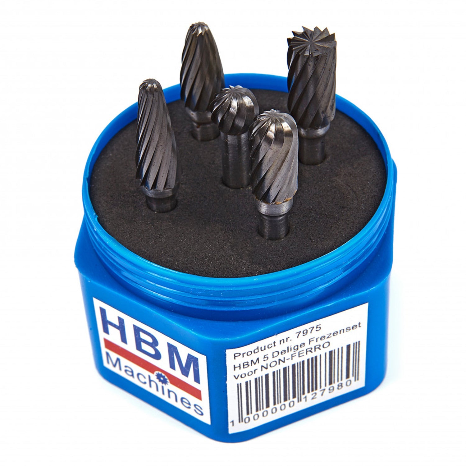 Sada 5ks fréz z tvrdokovu HBM